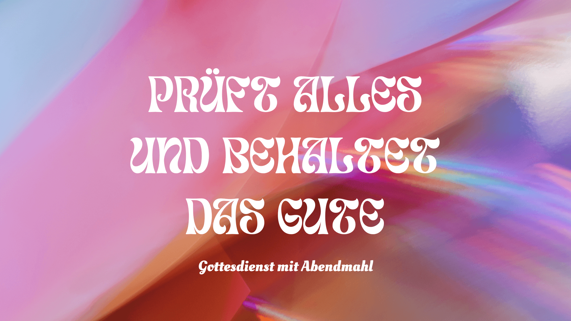 Gottes Stimme im Jetzt hörbar machen