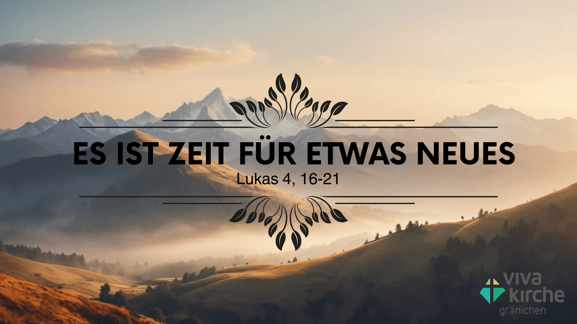 Es ist Zeit für etwas Neues