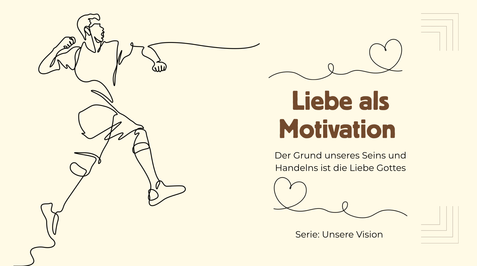 Die Liebe Gottes als Motivation