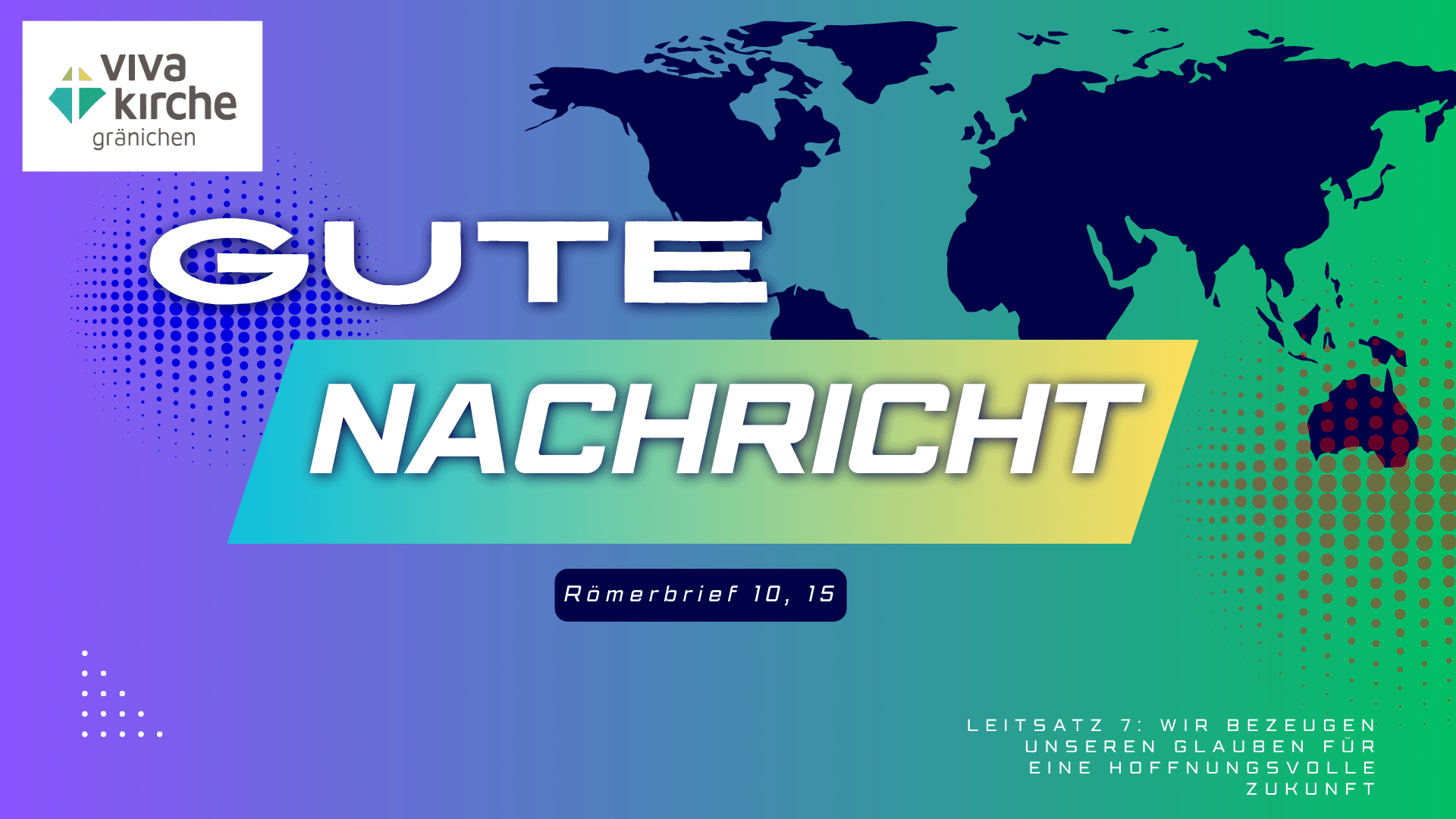Gute Nachrichten