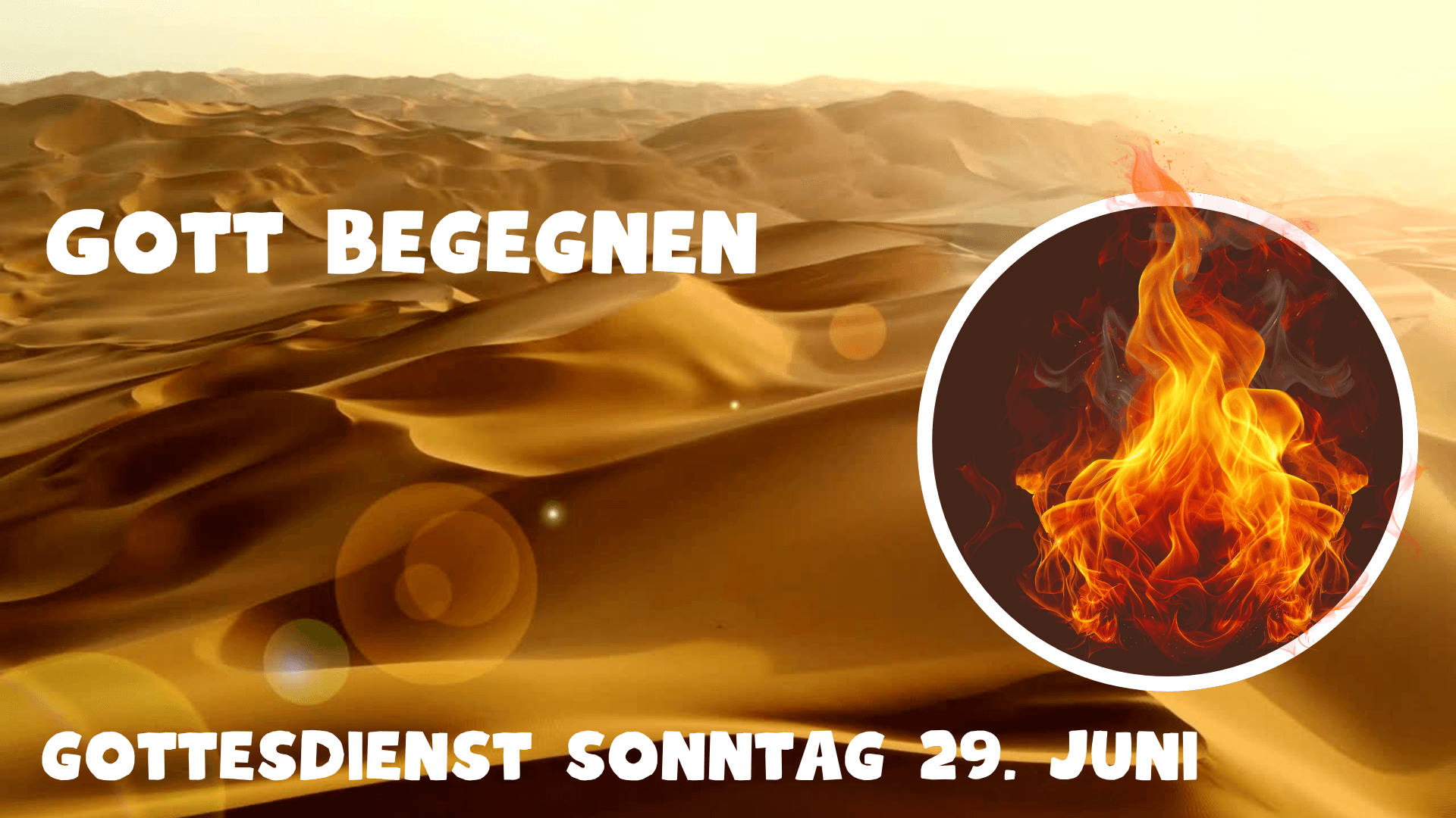 Gott, begegne mir
