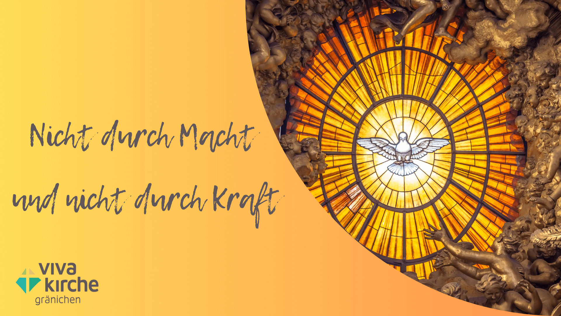 Nicht durch Macht und nicht durch Kraft